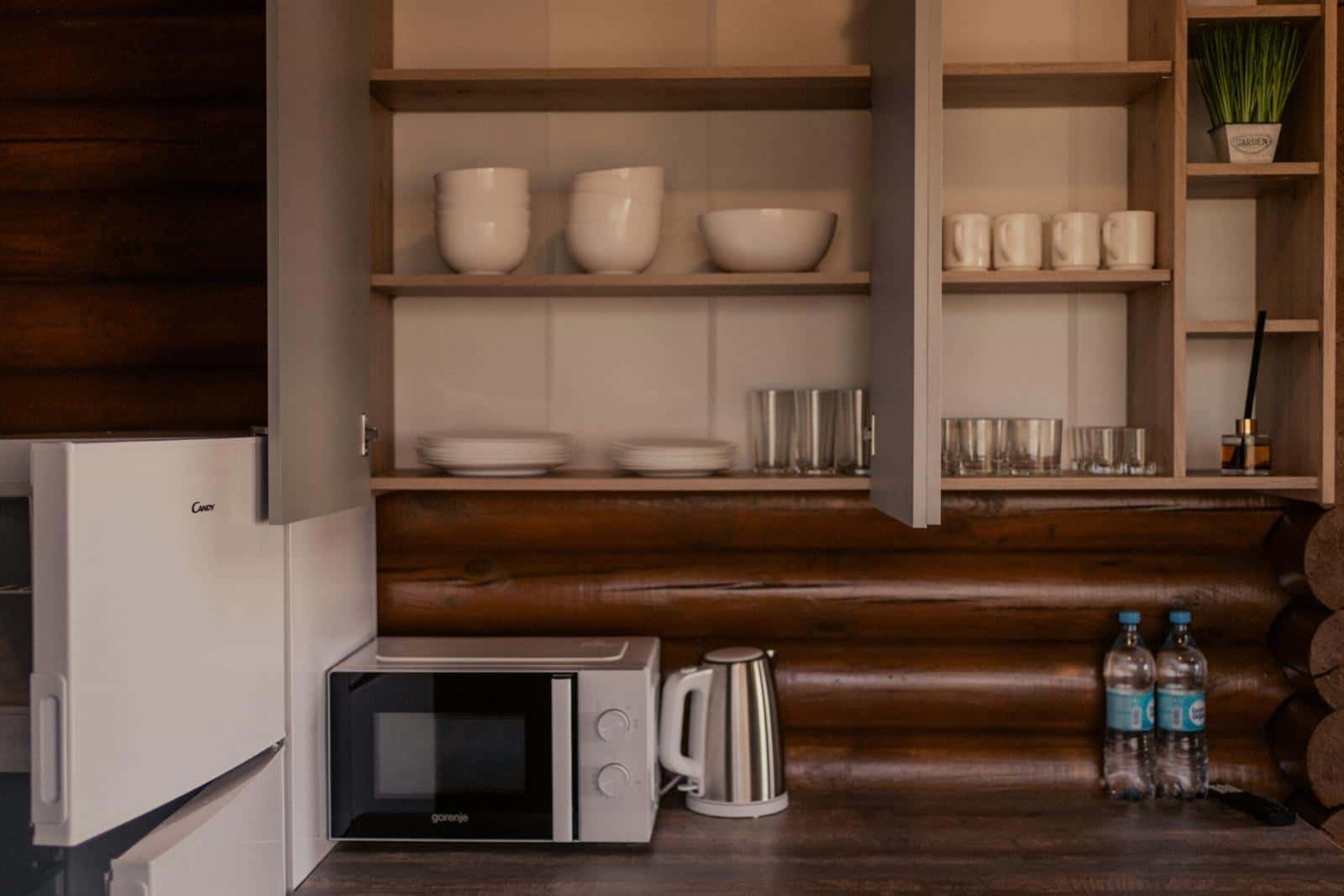 Kitchen and living zone